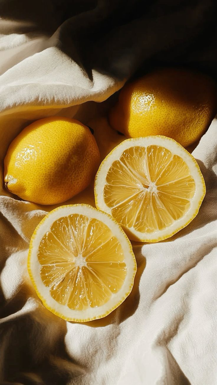 Fresh lemons
